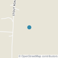 Map location of 10802 Stout Rd, Utica OH 43080