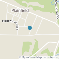 Map location of 113 Cross St, Plainfield OH 43836