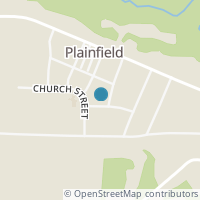 Map location of 205 Commercial Ave, Plainfield OH 43836