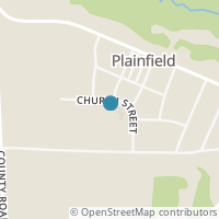 Map location of 103 Church St, Plainfield OH 43836