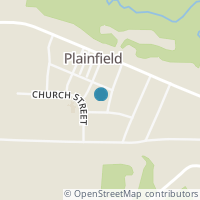 Map location of 203 Commercial Ave, Plainfield OH 43836