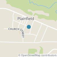 Map location of 201 Commercial Ave, Plainfield OH 43836