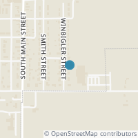 Map location of 619 Winbigler St, Ansonia OH 45303