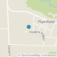 Map location of 112 Church St, Plainfield OH 43836