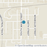 Map location of 513 S Main St, Ansonia OH 45303