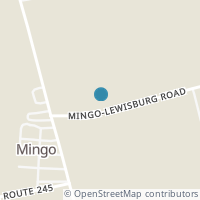 Map location of 5392 Mingo Lewisburg Rd, Mingo OH 43047