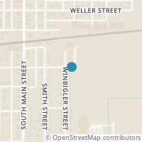 Map location of 401 Winbigler St, Ansonia OH 45303