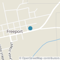 Map location of 235 Main St, Freeport OH 43973