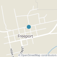 Map location of Muskingum Pine St, Freeport OH 43973