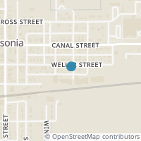 Map location of 339 E Weller St, Ansonia OH 45303