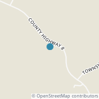 Map location of 2781 County Road 8, Dillonvale OH 43917