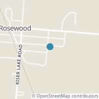 Map location of 10859 Archer St, Rosewood OH 43070