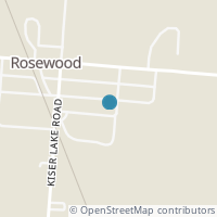 Map location of 10895 Archer St, Rosewood OH 43070