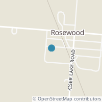 Map location of 11095 Archer St, Rosewood OH 43070