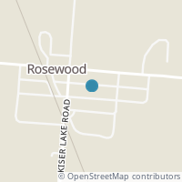 Map location of 10940 Archer St, Rosewood OH 43070