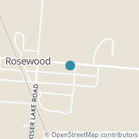 Map location of 10897 W State Route 29, Rosewood OH 43070