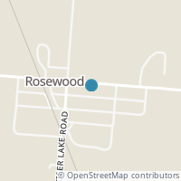 Map location of 10937 W State Route 29, Rosewood OH 43070