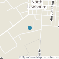 Map location of 90 Curtis St, North Lewisburg OH 43060
