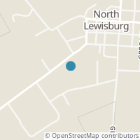 Map location of 211 Mill St, North Lewisburg OH 43060