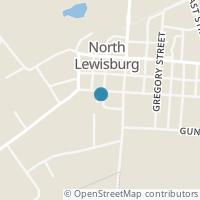 Map location of 55 W Townsend St, North Lewisburg OH 43060