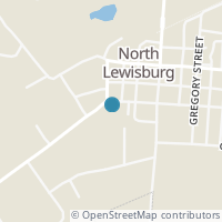 Map location of W Townsend St, North Lewisburg OH 43060