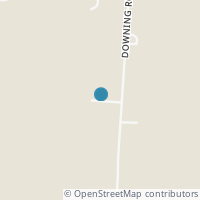 Map location of 11847 Downing Rd, Croton OH 43013