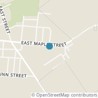 Map location of E Maple St, North Lewisburg OH 43060