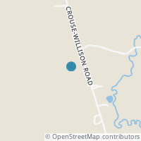 Map location of 11961 Crouse Willison Rd, Croton OH 43013