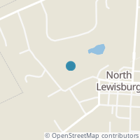 Map location of W Maple St, North Lewisburg OH 43060