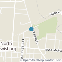 Map location of 140 East St, North Lewisburg OH 43060