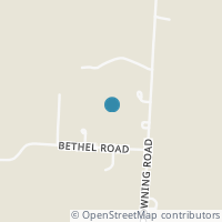 Map location of 13400 Bethel Rd, Croton OH 43013