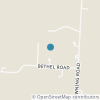 Map location of 13444 Bethel Rd, Croton OH 43013