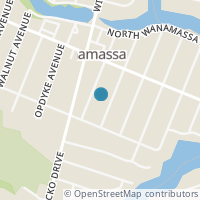 Map location of 1312 Vina Ave, Ocean NJ 7712