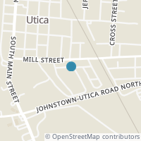 Map location of 125 S Washington St, Utica OH 43080