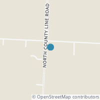 Map location of 2830 N County Line Rd, Sunbury OH 43074