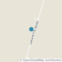 Map location of 12669 Lafayette Rd, Utica OH 43080