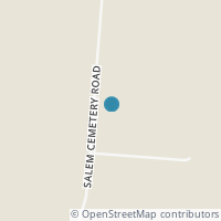 Map location of 7833 Salem Cemetery Rd, De Graff OH 43318