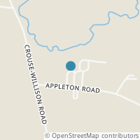 Map location of 12924 Appleton Rd, Croton OH 43013