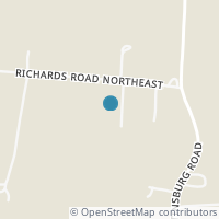 Map location of 9432 Richards Rd, Utica OH 43080