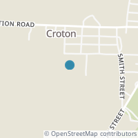 Map location of 143 Evans St, Croton OH 43013