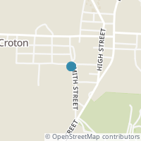 Map location of 67 Evans St, Croton OH 43013