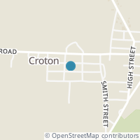 Map location of 44 Union St, Croton OH 43013