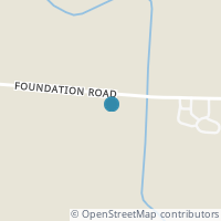Map location of 11615 Foundation Rd, Croton OH 43013