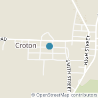 Map location of 33 Weber St, Croton OH 43013