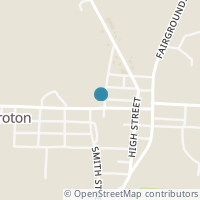 Map location of 19 Cross St, Croton OH 43013