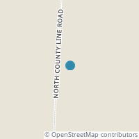 Map location of 3512 N County Line Rd, Croton OH 43013