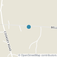 Map location of 19984 Bell Church Rd, Utica OH 43080