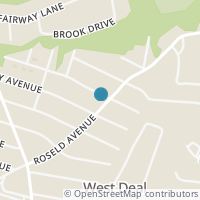 Map location of 901 Roseld Ave, Ocean NJ 7712