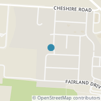 Map location of 610 Fields Meadow Dr, Sunbury OH 43074