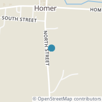 Map location of 13902 North St, Homer OH 43027